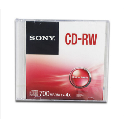 索尼 CD-RW 可擦写光盘