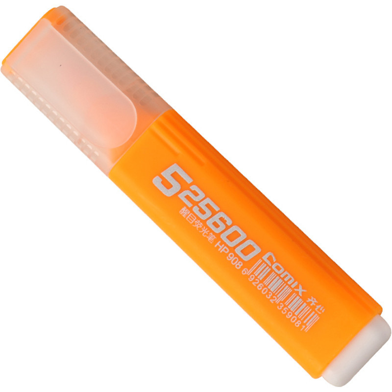 齐心 HP908 橙色 荧光笔