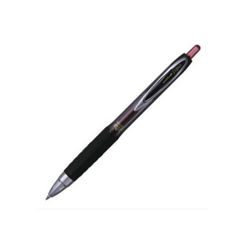 三菱 UMN-207 0.5mm 红色 按制双珠啫喱笔